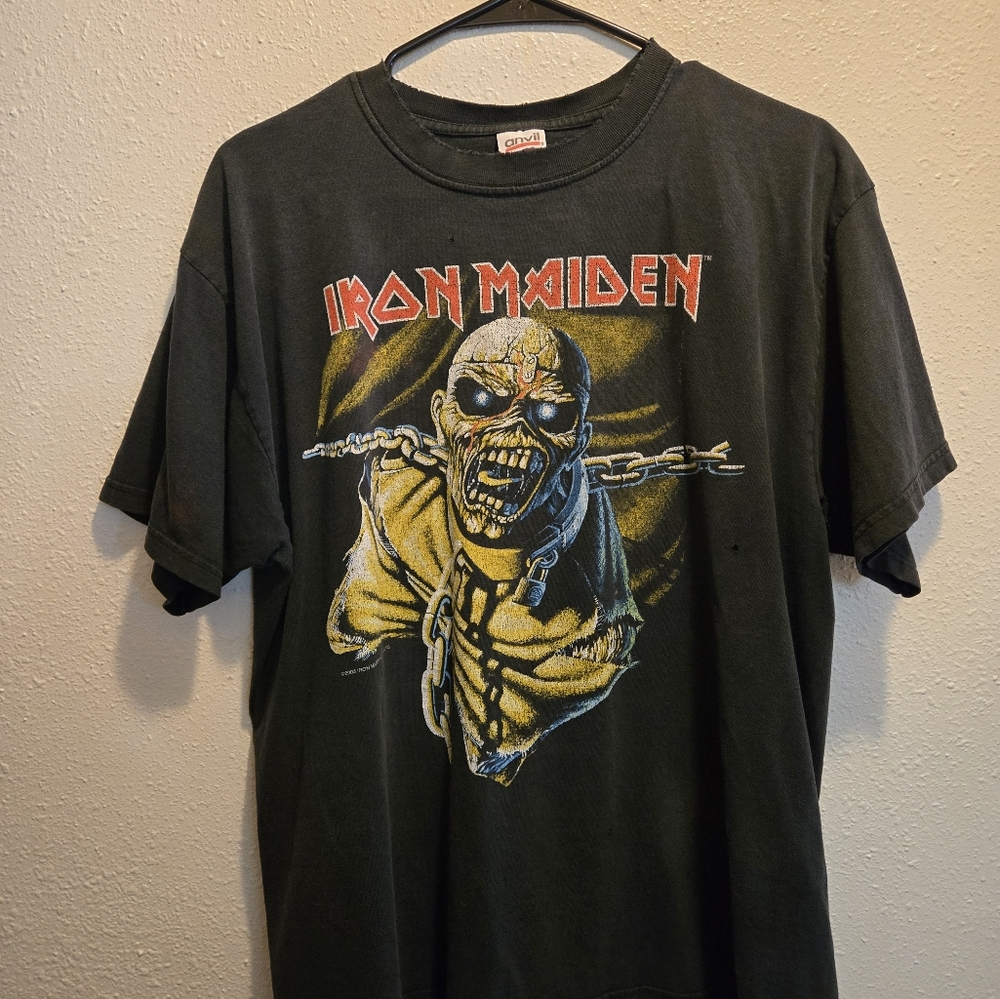 Anvil Iron Maiden Piece of Mind tee 3003